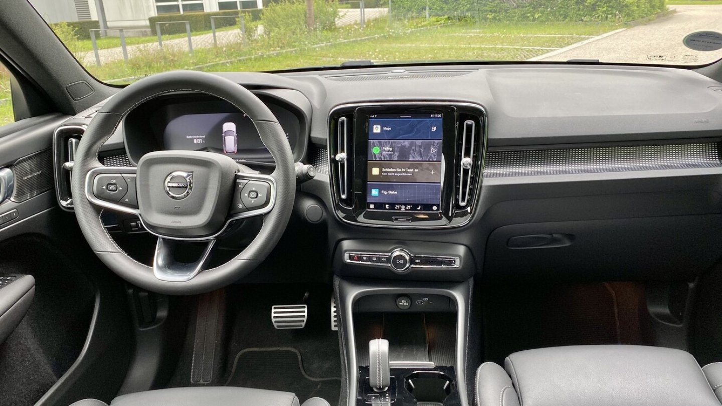 Der XC40 Recharge P8 war der erste Volvo mit Android Automotive als Betriebssystem.