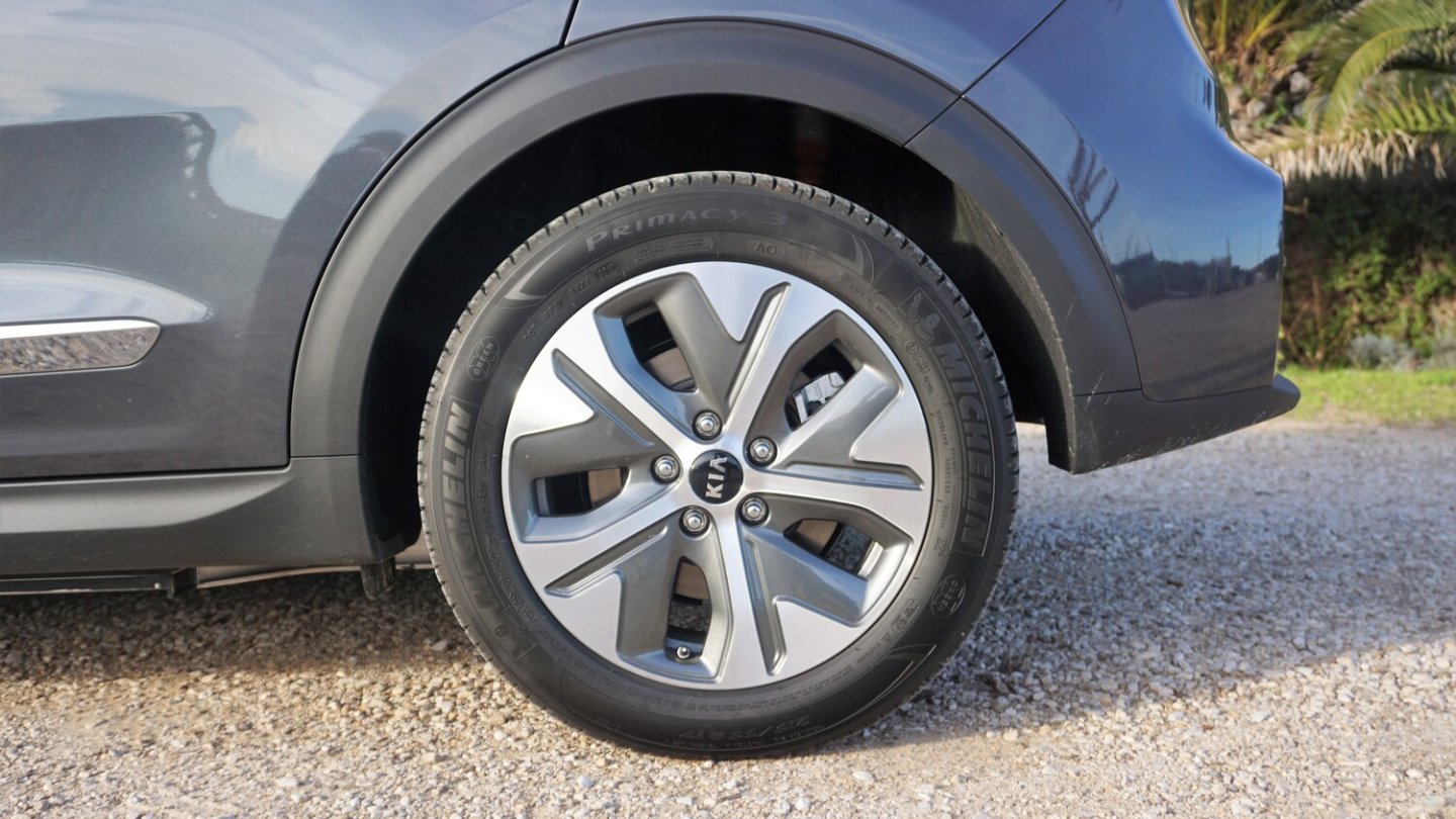 Michelin-Reifen am Kia e-Niro.