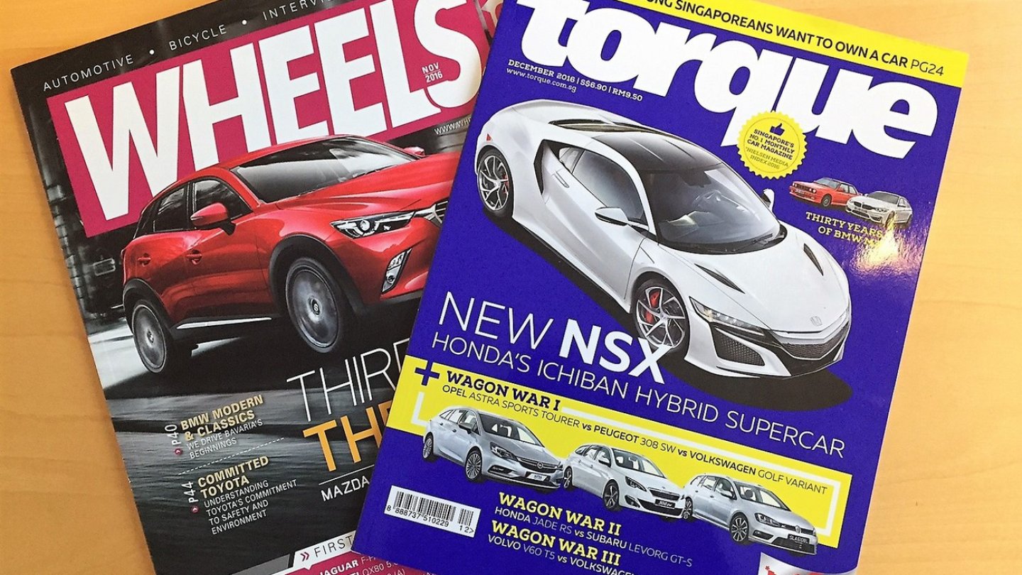 Für knapp 5,5 Millionen Einwohner gibt es zwei lokale Autozeitschriten.