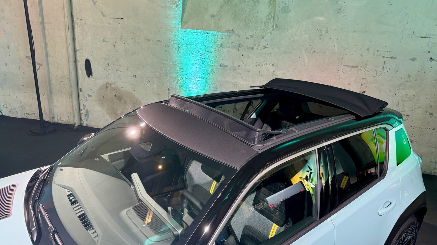 Plein Sud nennt Renault die Faltdach-Option beim R4.