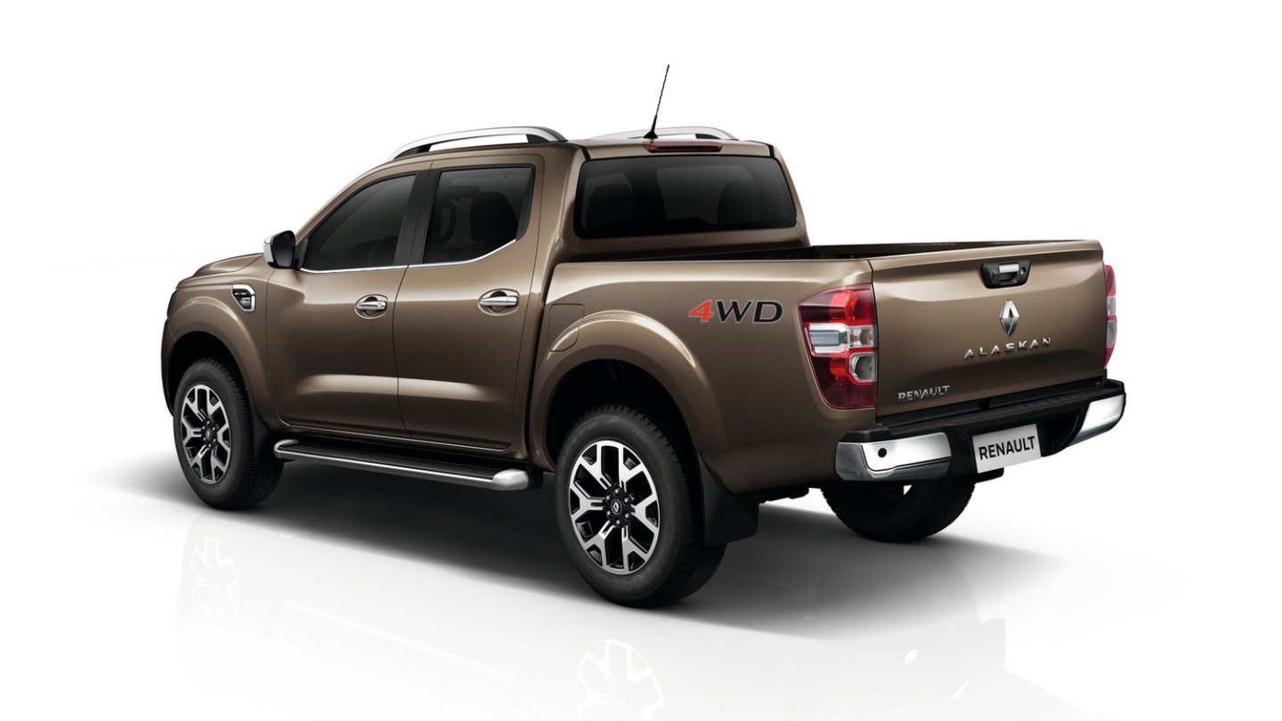 Am Heck gibt es im Pick-up-Design nicht allzu viele Variationsmöglichkeiten.