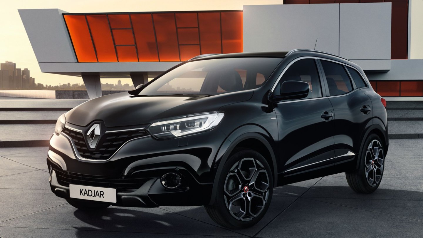 Im Bild das aktuelle Sondermodell Kadjar Crossborder mit schwarzen Leichtmetallfelgen.