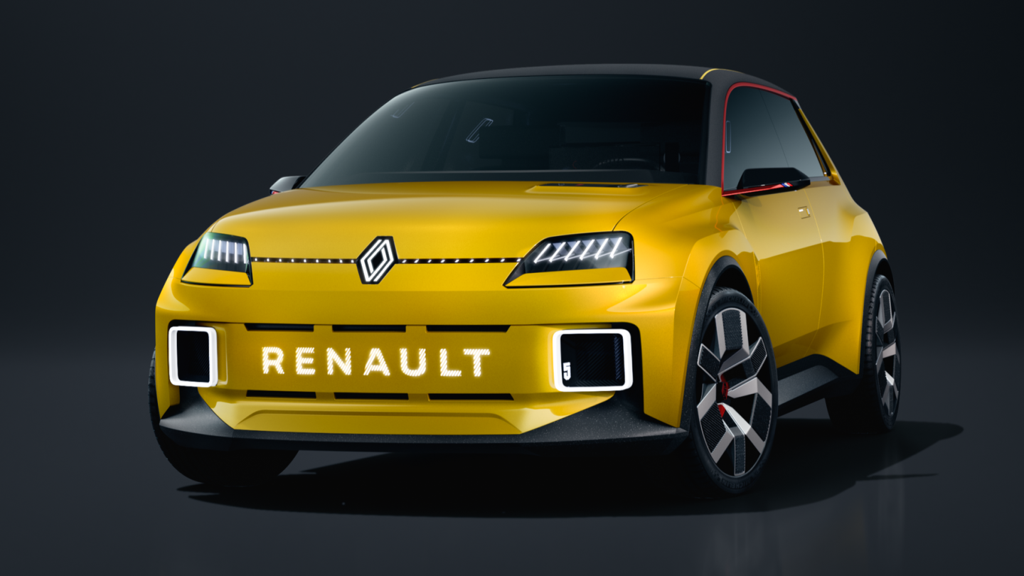 2024 startet der neue R5 mit Elektro-Antrieb.