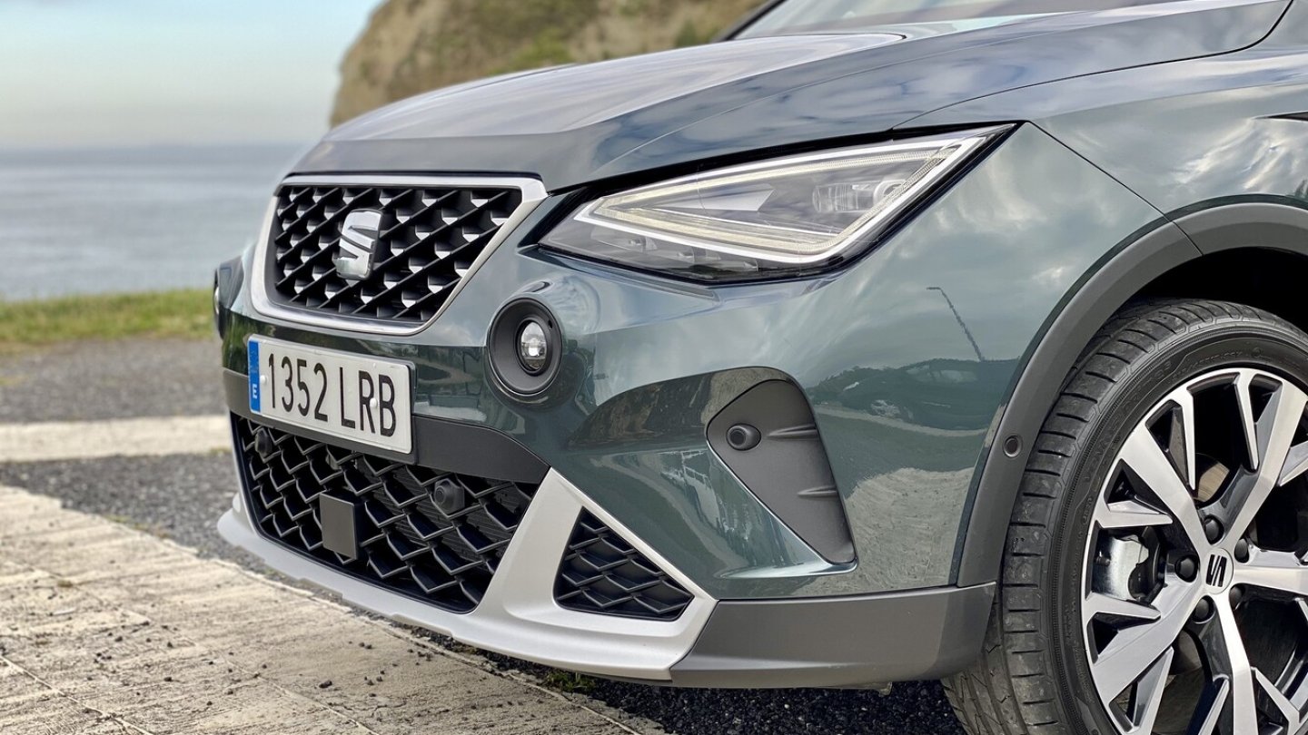 Die runden Nebelscheinwerfer im Stoßfänger sind neu.