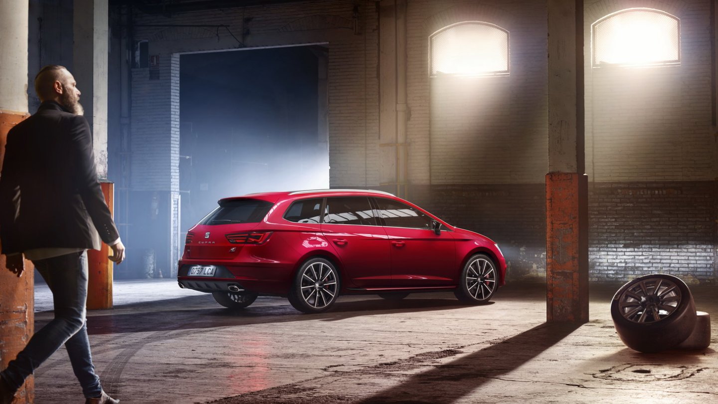 Als Kombi namens ST bekommt der Seat Leon Cupra Allradantrieb.
