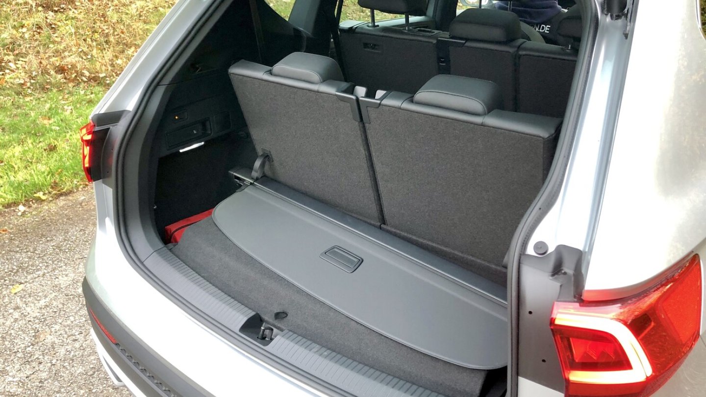 Als Siebensitzer bietet der Tarraco überschaubare 230 Liter Kofferraum.