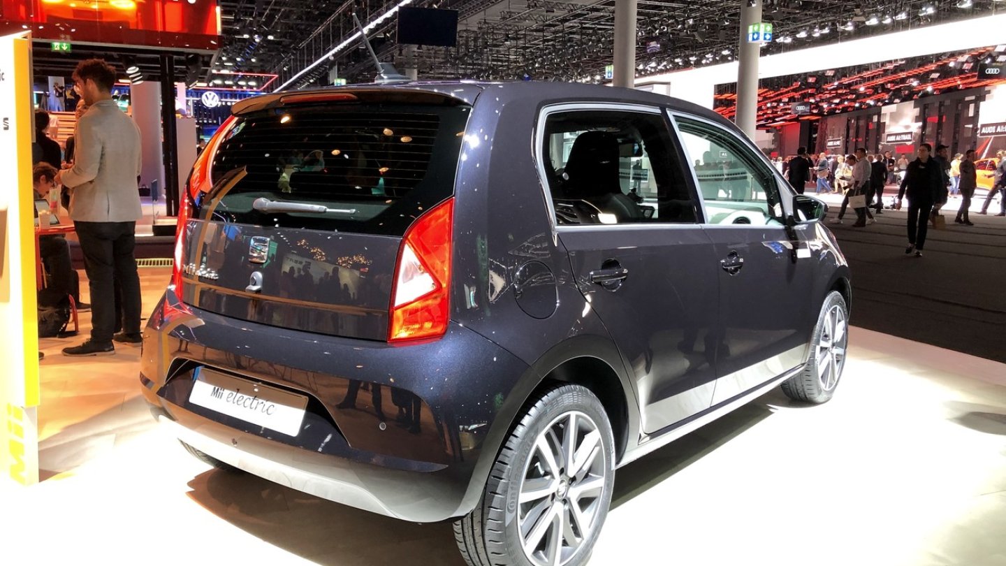 Der Seat Mii Electric auf der IAA.