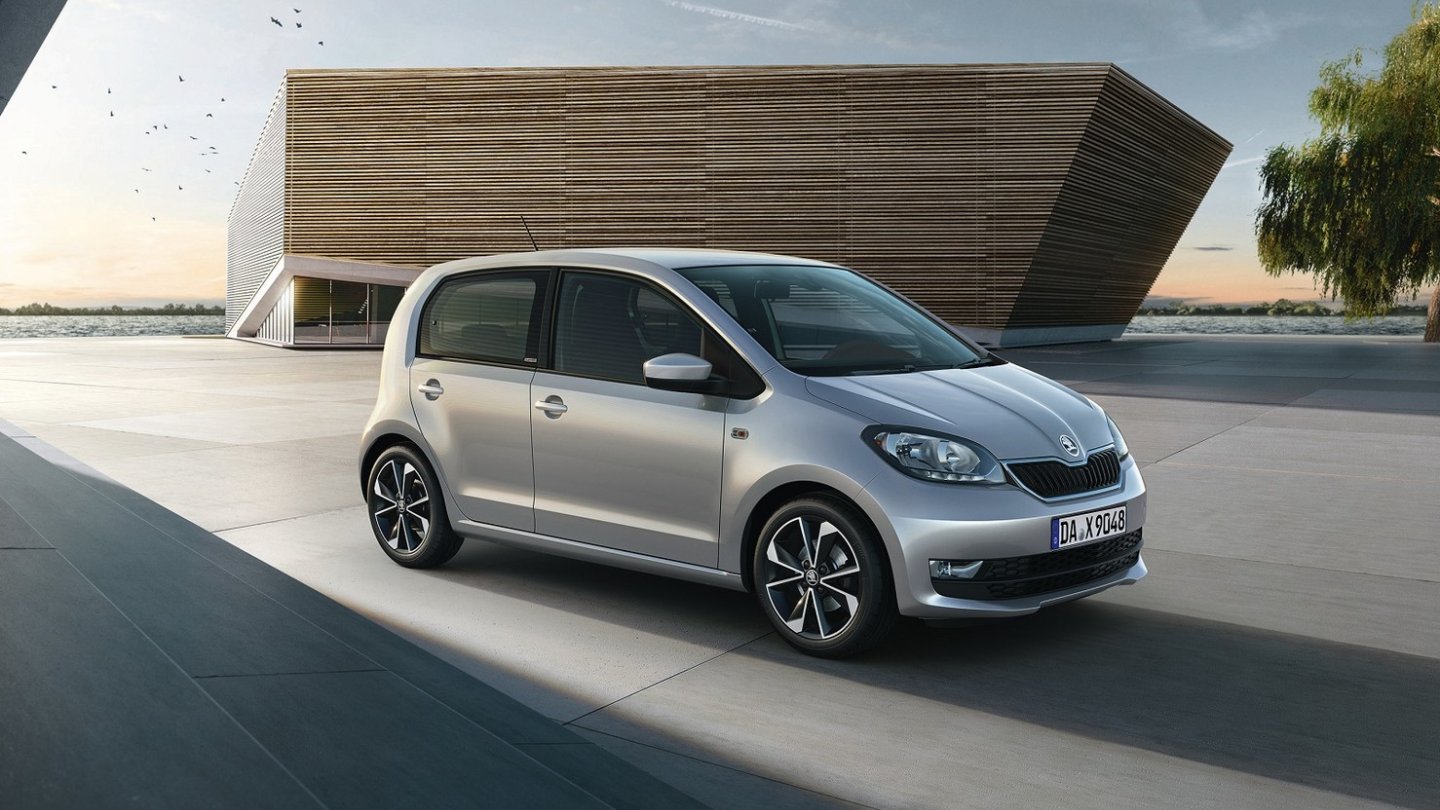 Der kleine Skoda Citigo.