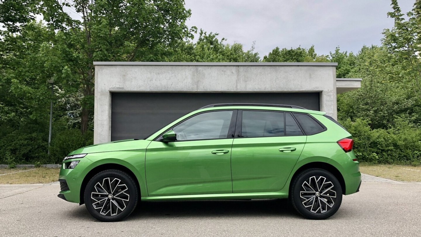 Der hintere Überhang ist kürzer als beim Skoda Scala.