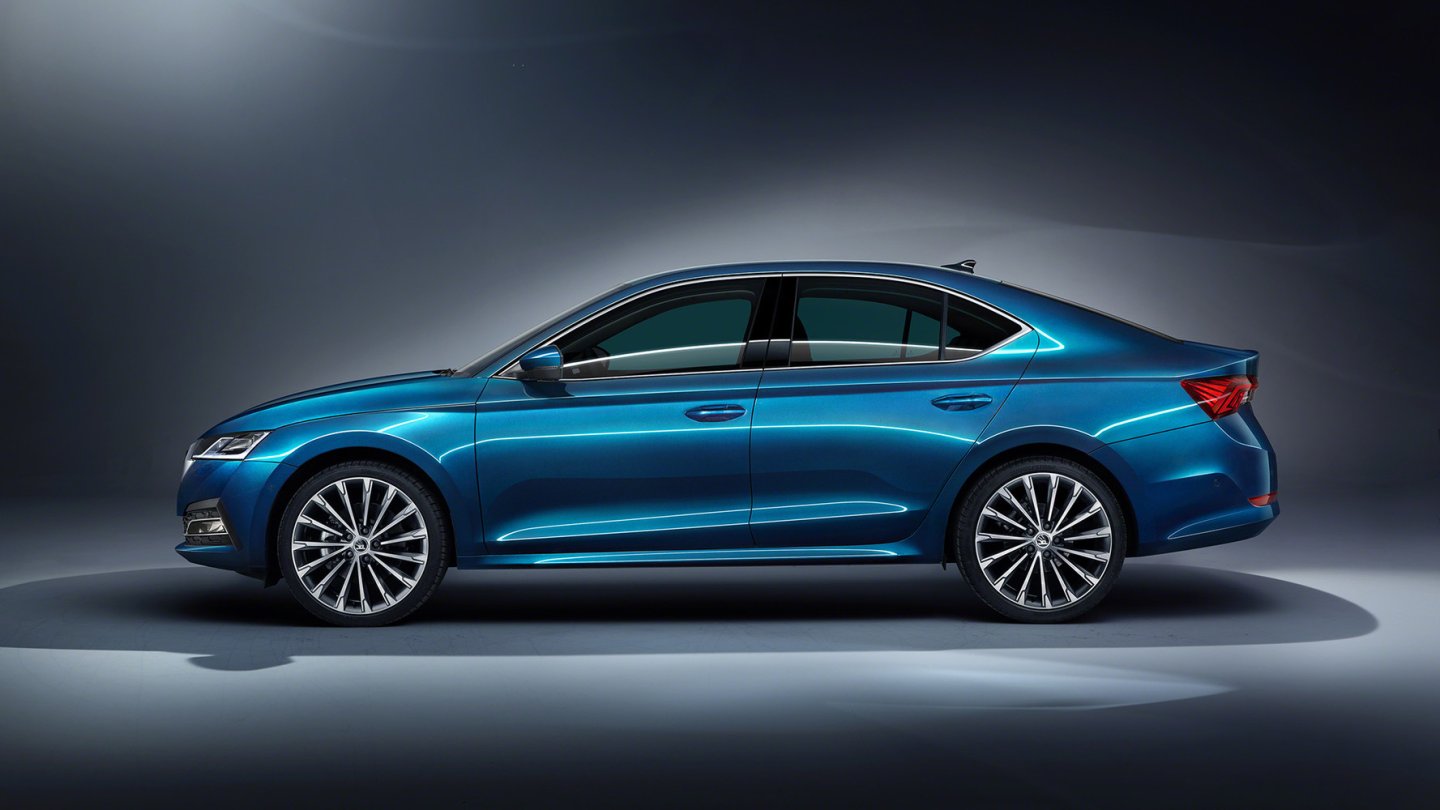 Die Octavia-Limousine wirkt dynamischer als der Vorgänger.