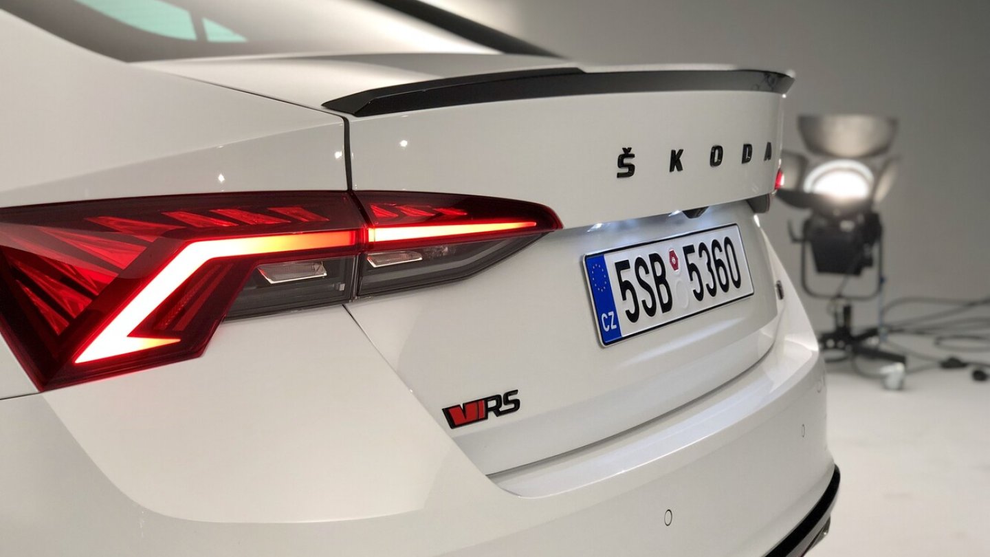 Das Heck der RS Limousine.