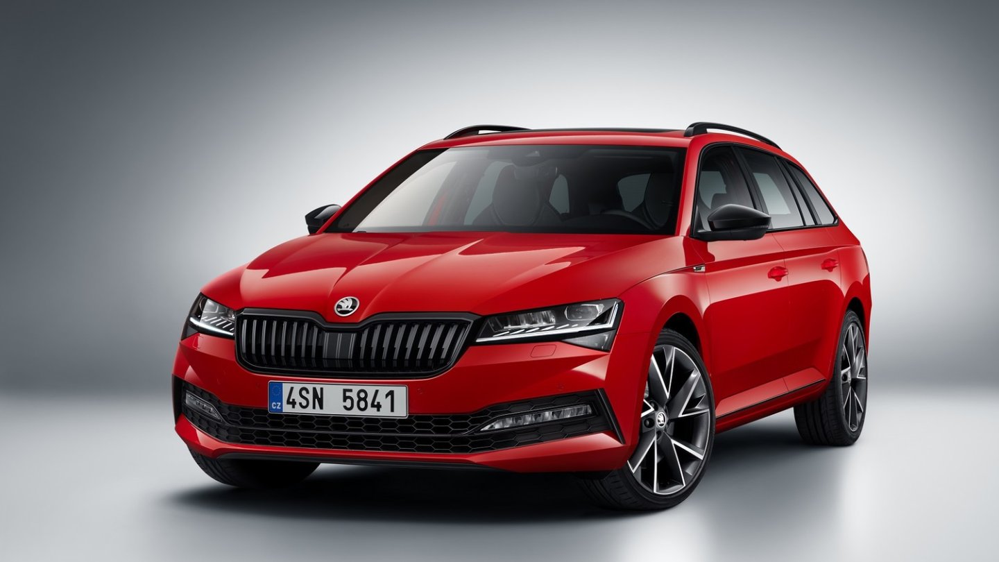 Der Skoda Superb Combi Sportline.