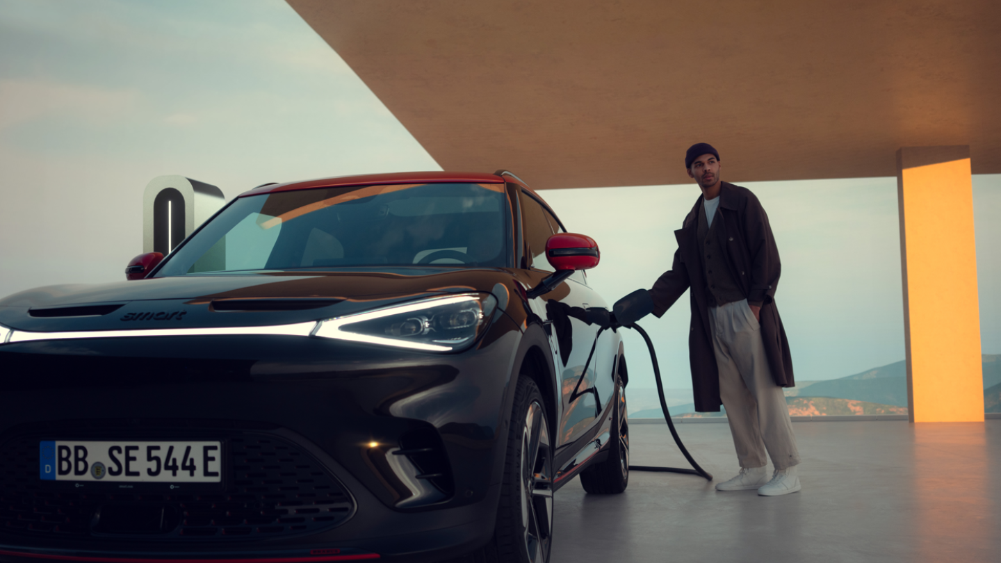 Herausfordernd: Der Smart # 1 Brabus.