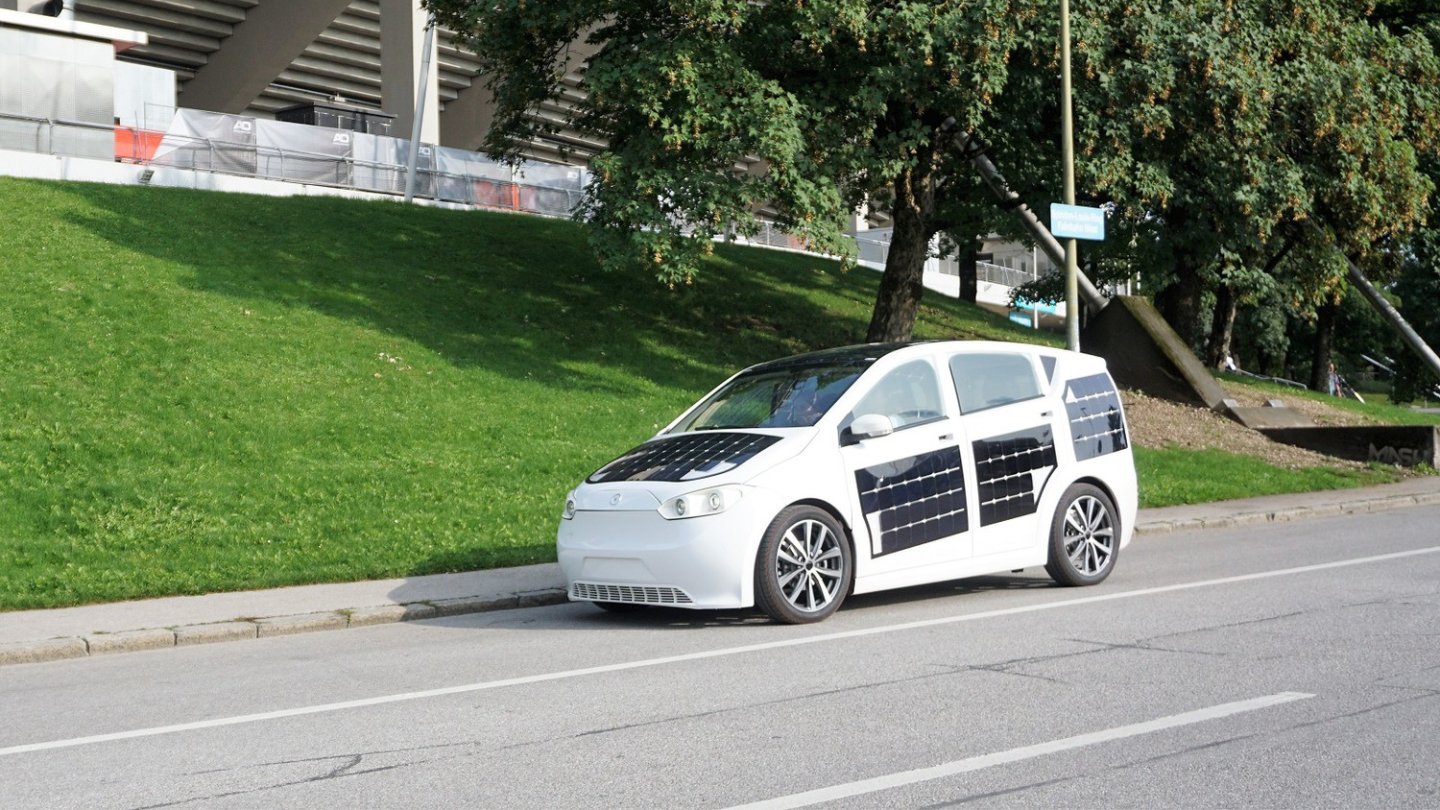 Sono Sion Fahrt im Prototyp