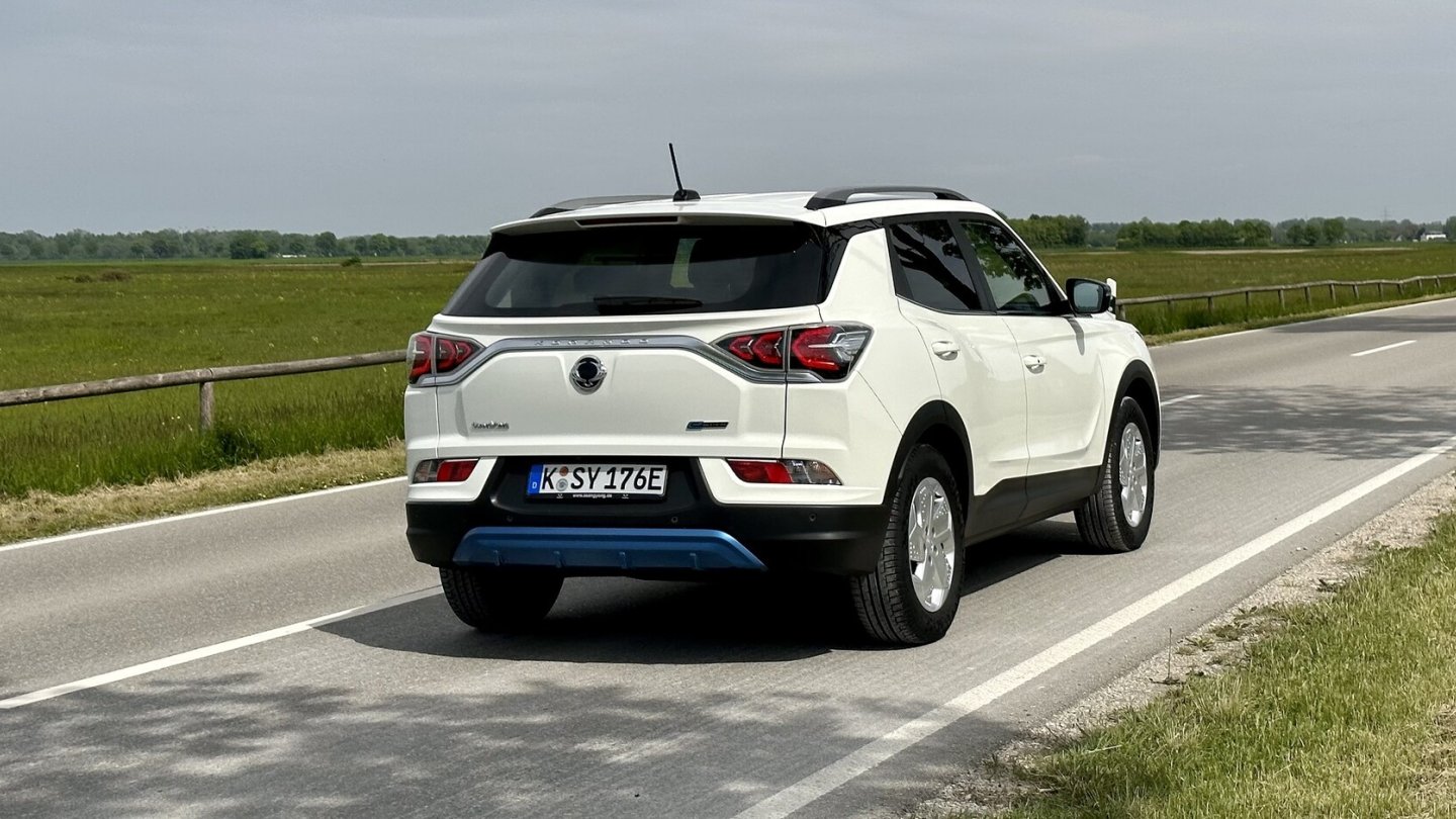 Der Testverbrauch pendelte sich bei 19 kWh / 100 km ein.