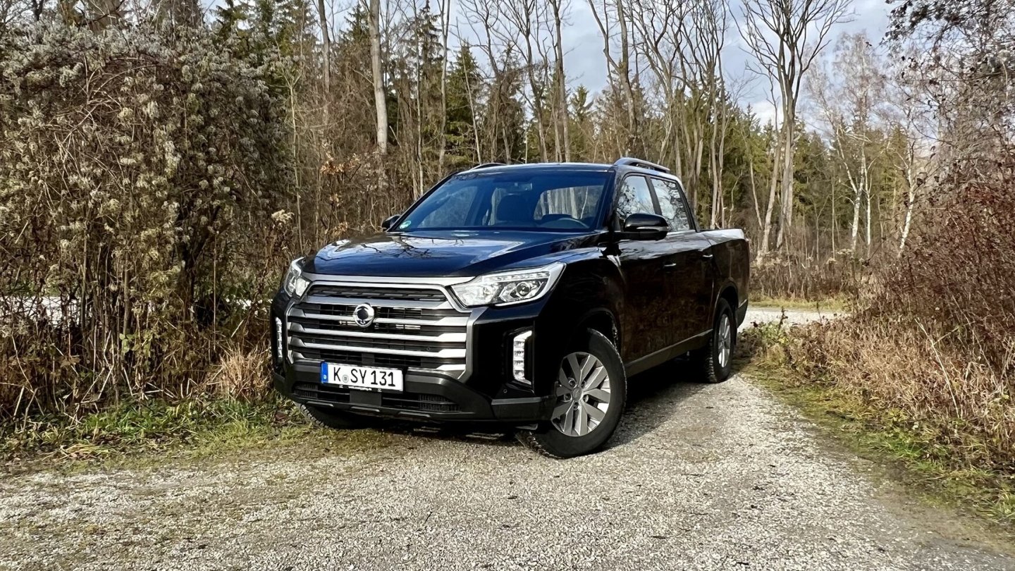 Den Pick-up Musso gibt es in zwei Längen, aber stets mit Doppelkabine.