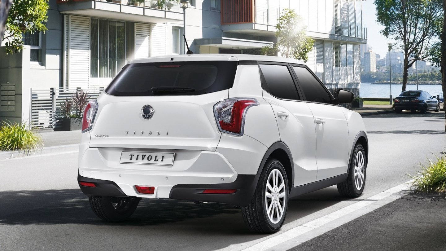 Der SsangYong Tivoli Real kommt mit einem 128 PS starken Benziner.