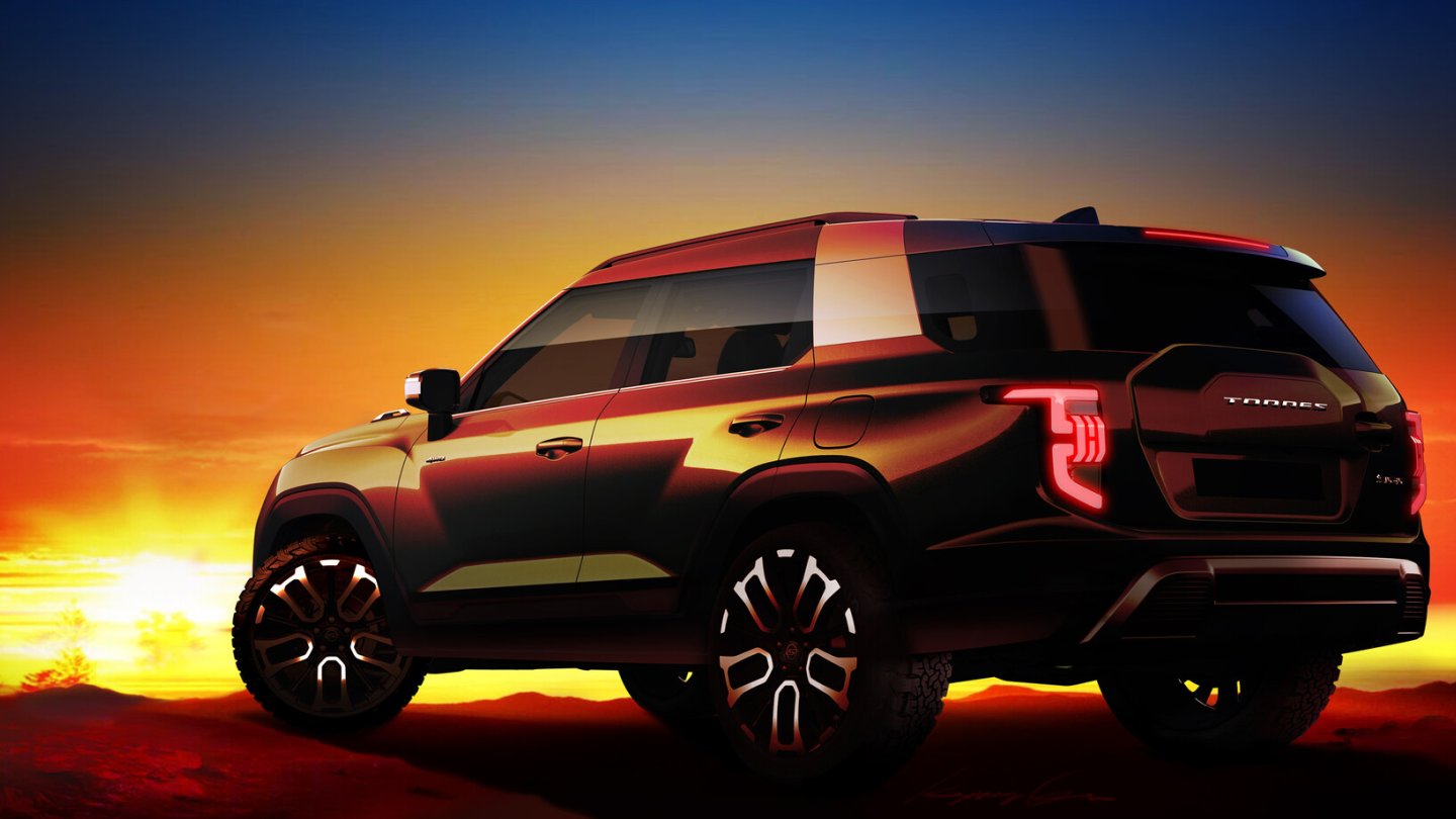 Der SsangYong Torres kommt Ende 2023 als Elektro-SUV zu uns.