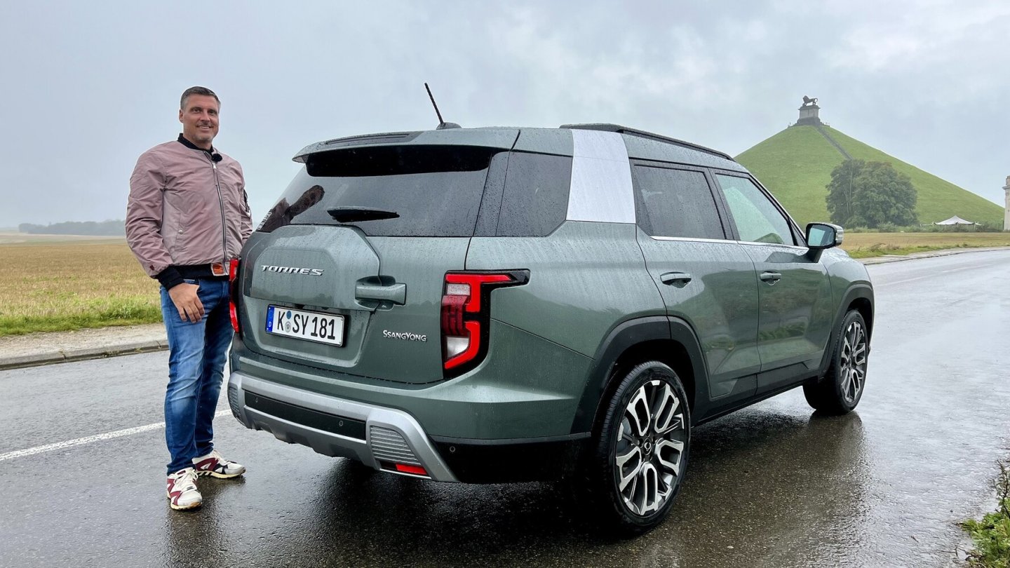 Der SsangYong Torres steht ab September 2023 bei den Händlern.