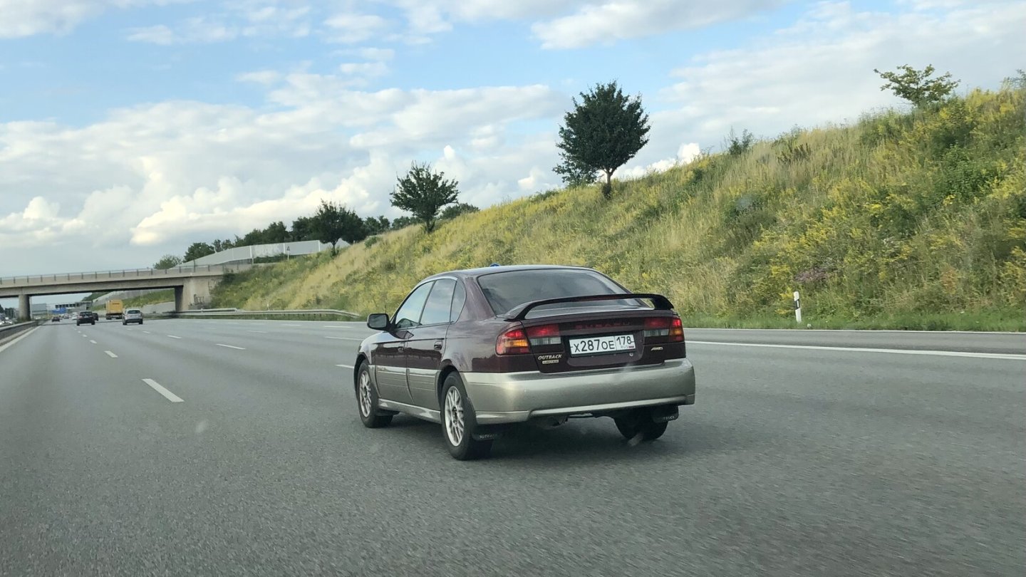 Ein seltenes Exemplar: Subaru Outback Limousine.