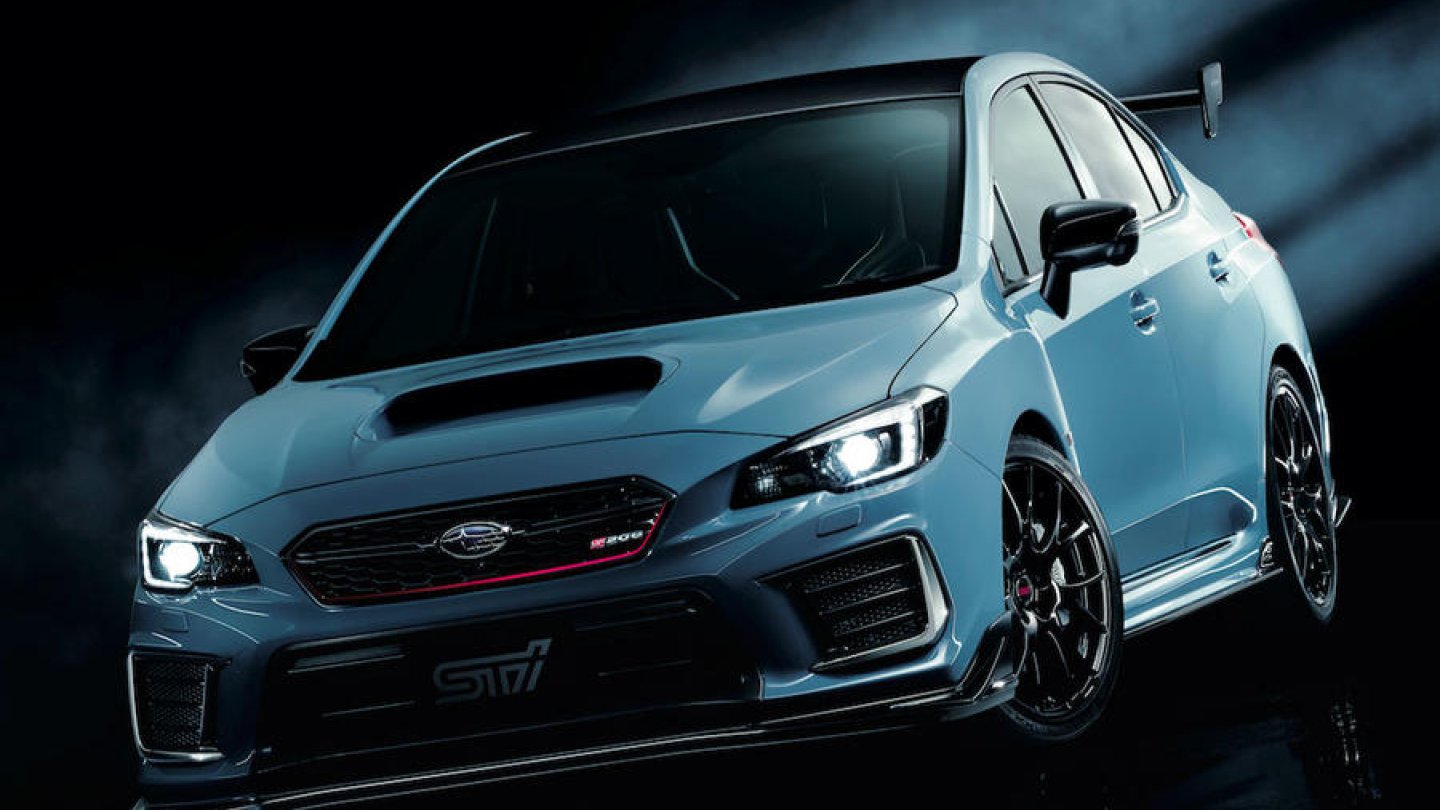Die Sonderserie S208 auf Basis des aktuellen Subaru WRX STI.
