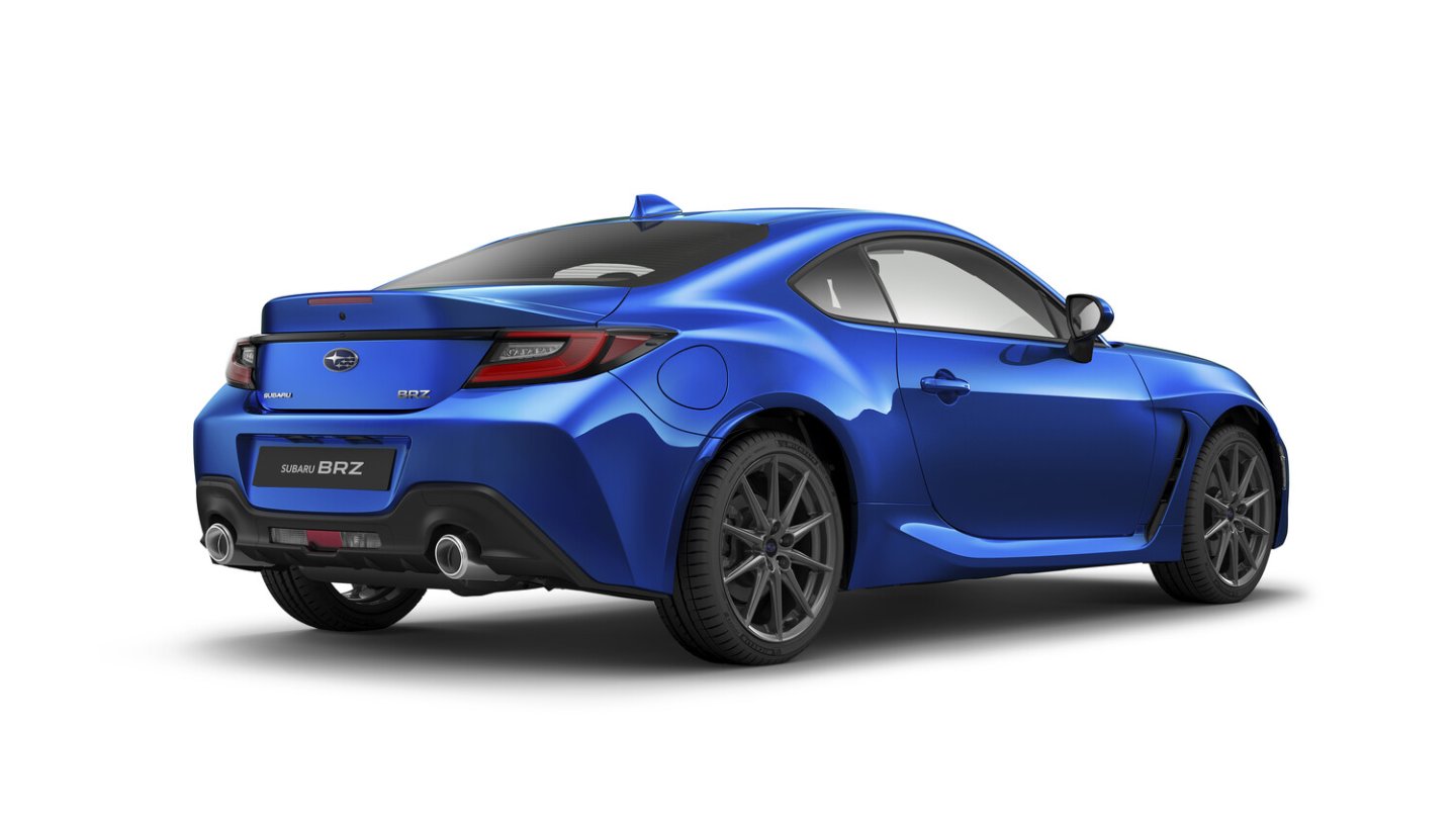 Dunkles Blau ist eine klassische Racing-Farbe von Subaru.