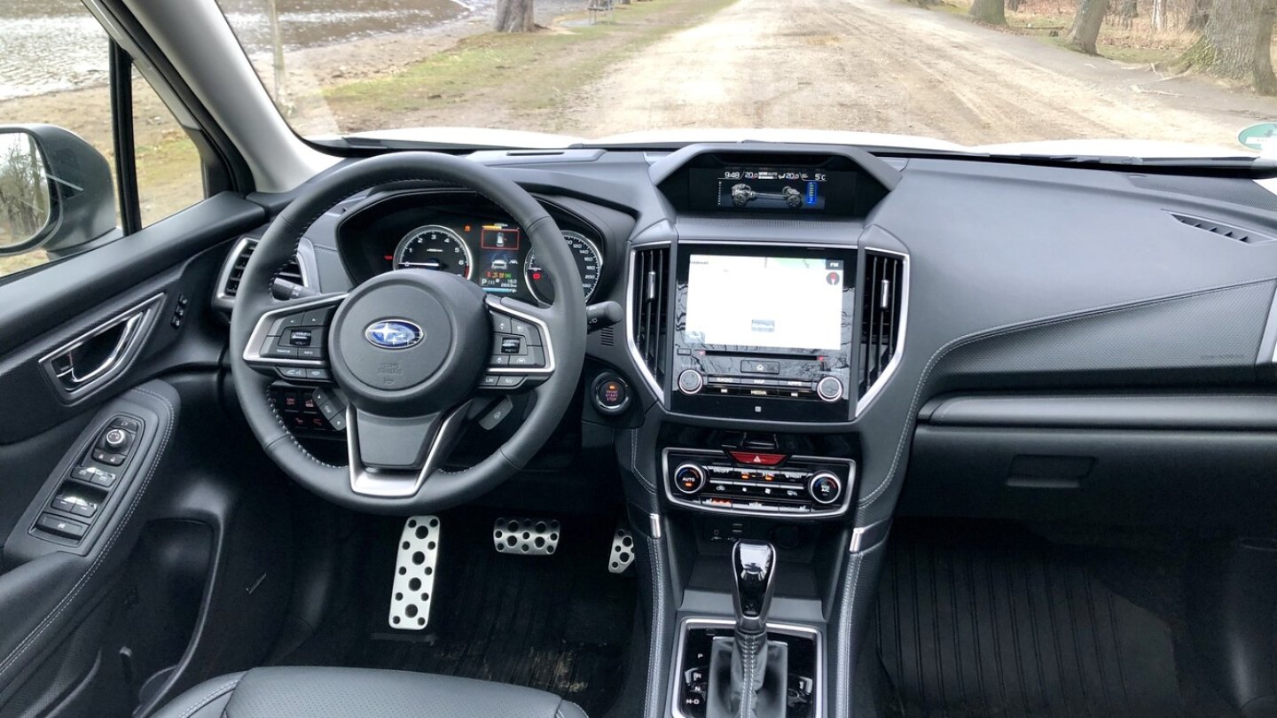 Das Cockpit stellt Subaru-Kenner vor keinerlei Rätsel.