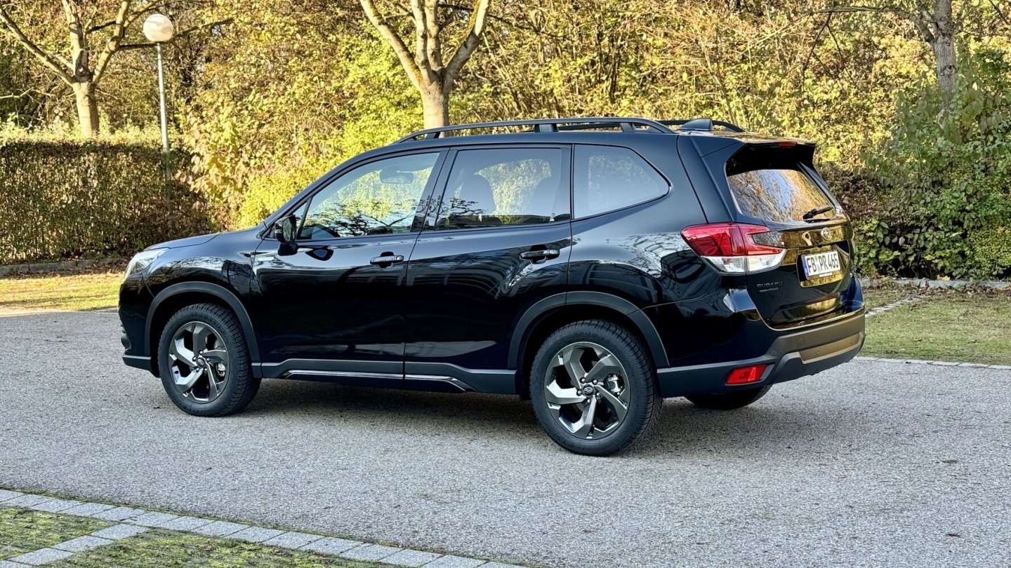 Der Subaru Forester zeigt ein entspanntes Wesen.