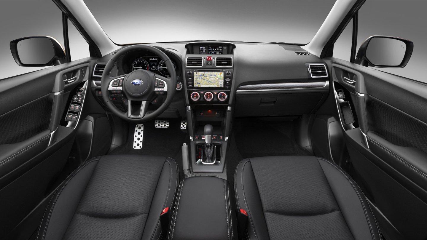 Im Forester Platinum ist das Navigationssystem Serie.