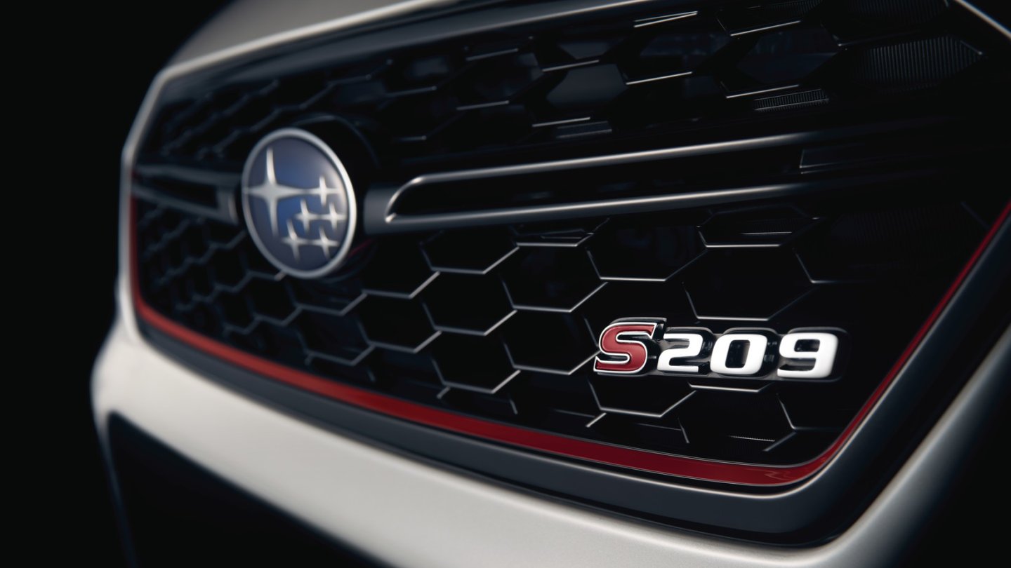 Premiere in Detroit: Subaru WRX STI S209 für den US-Markt.