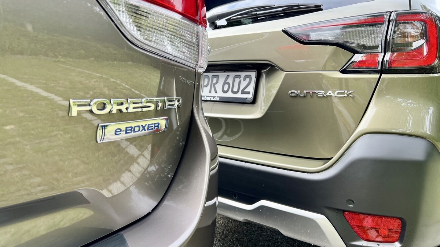 Nur der Subaru Forester ist ein e-Boxer.