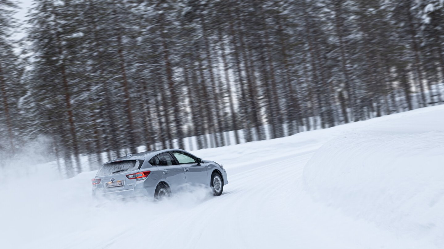 Auch der Subaru Impreza hat Allradantrieb serienmäßig.