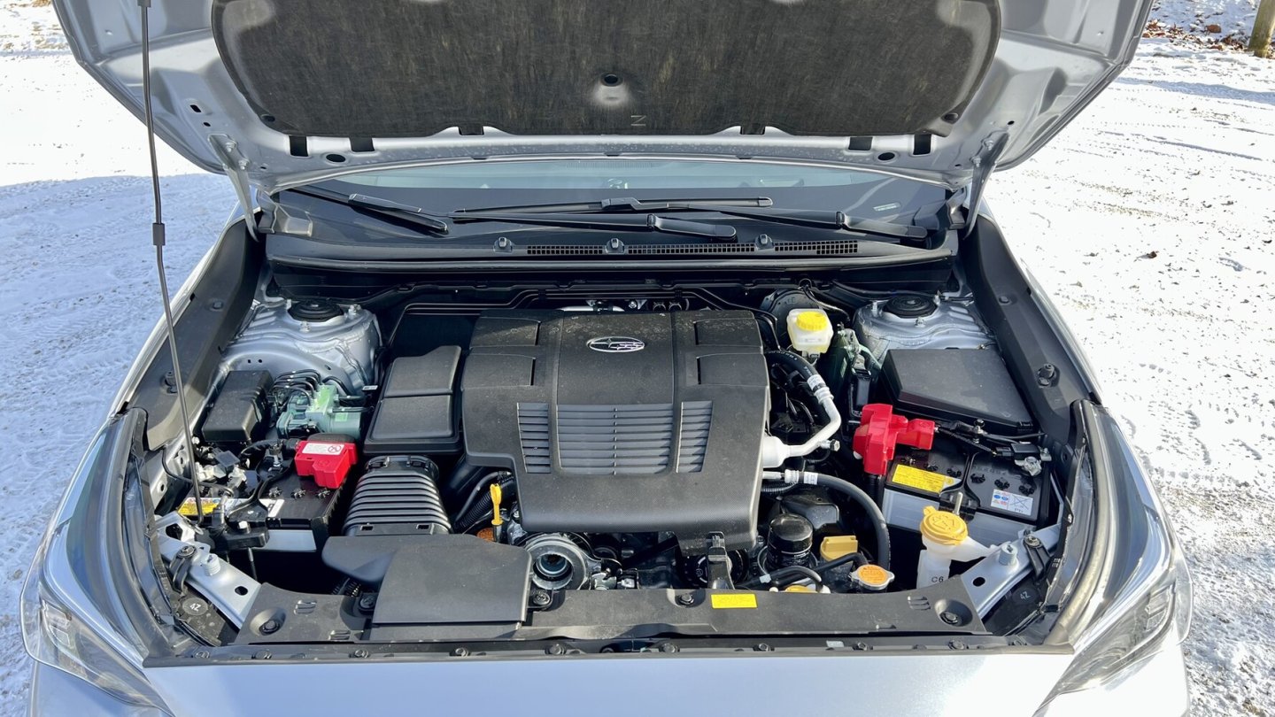 Die Leistung des zwei Liter großen Boxermotors wurde auf 136 PS reduziert.