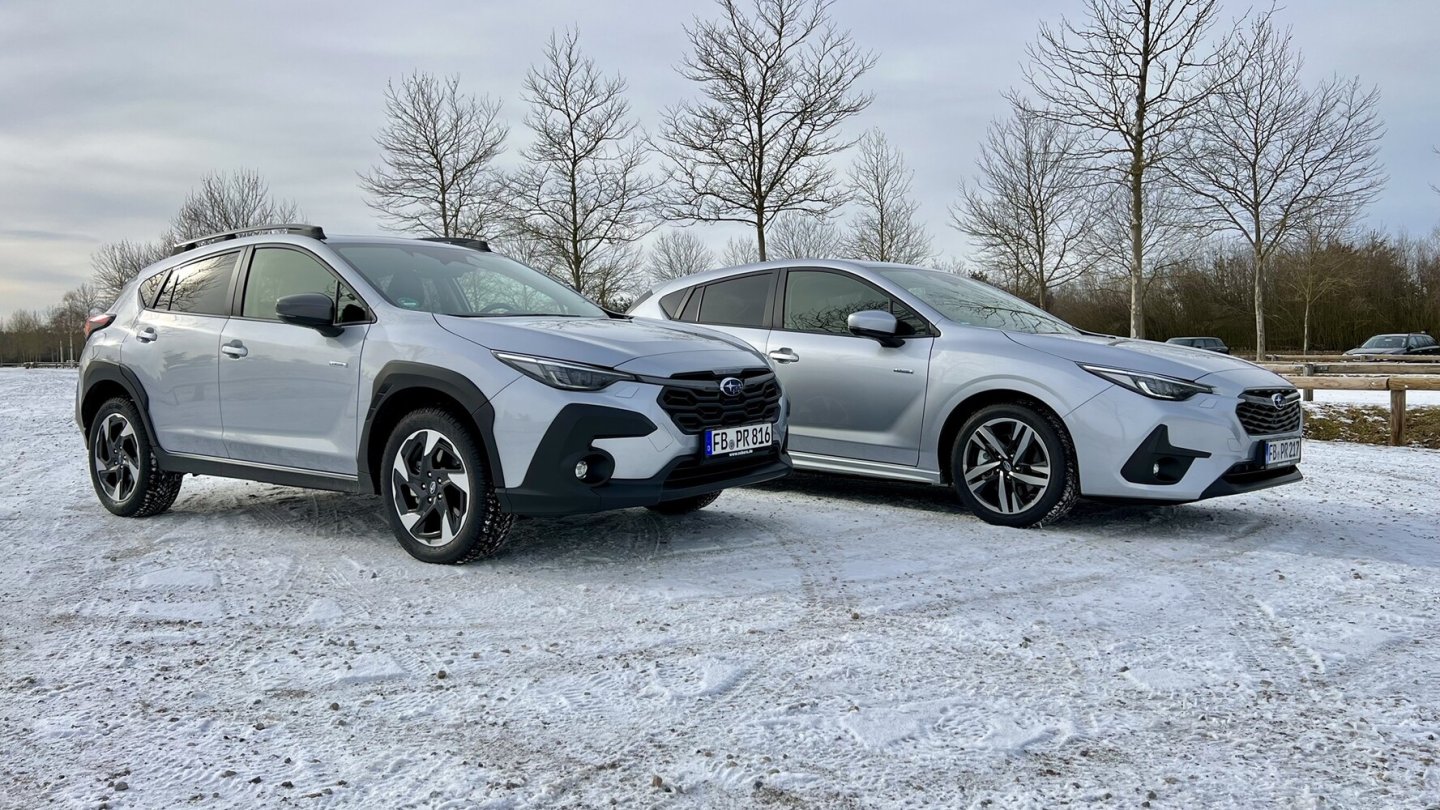 Zum Vergleich traten beide Modelle in der Platinum-Ausstattung an.