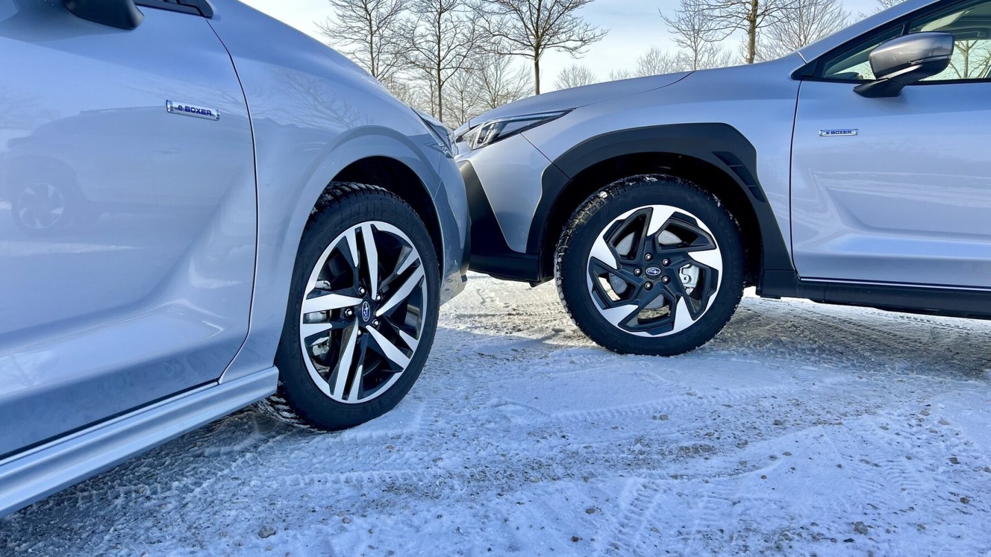 Als Platinum rollt der Crosstrek auf 18-Zoll-Rädern, der Impreza hat immer 17 Zoll große Felgen.