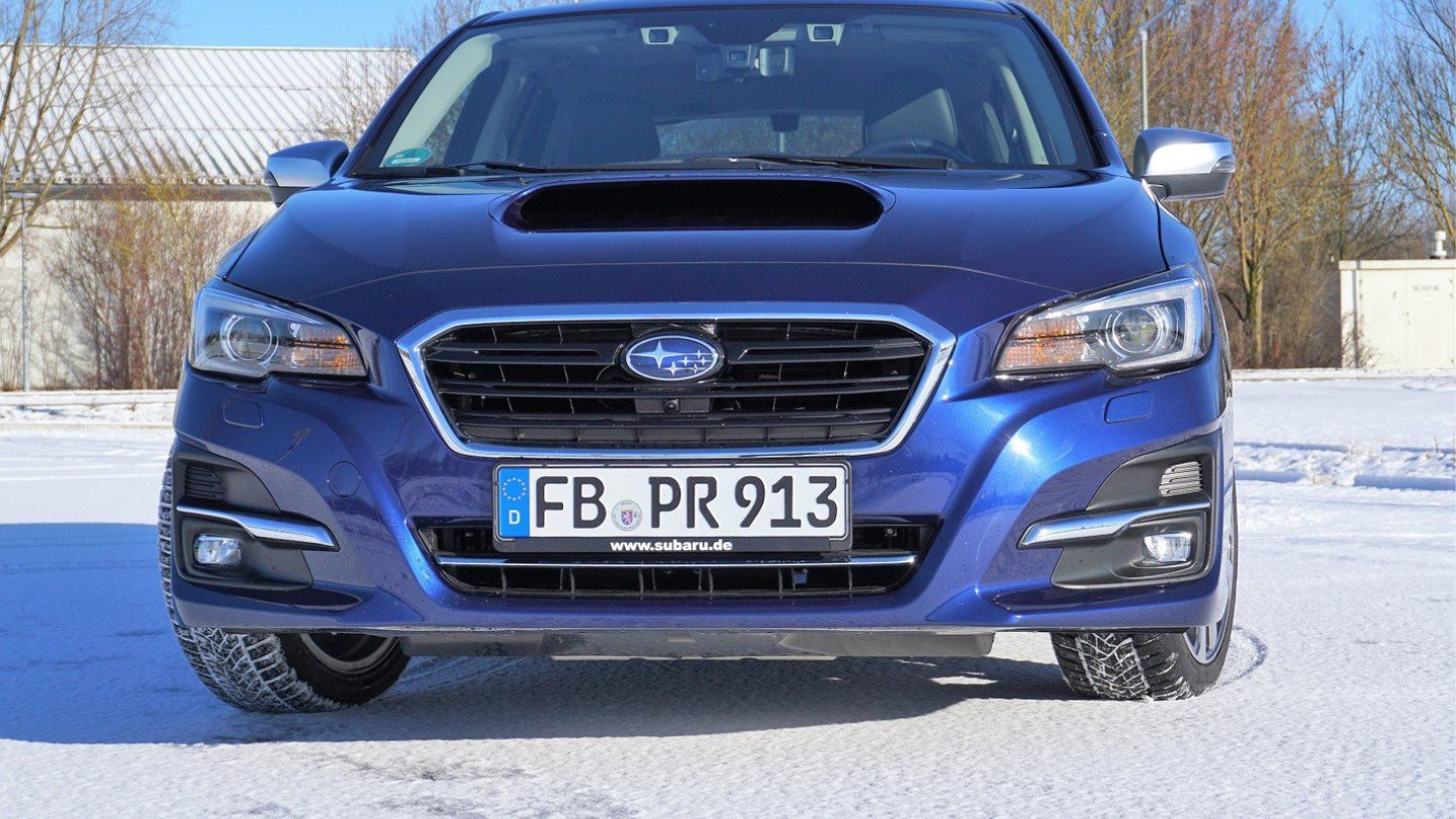 Bisher trug der Subaru Levorg eine Hutze für den Ladeluftkühler.