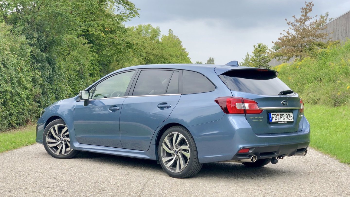 Der Subaru Levorg Exclusive rollt auf 18-Zoll-Felgen.
