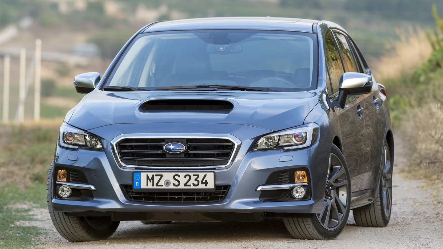 Das Levorg-Design mit der großen Lufthutze könnte nach wie vor mehr Leistung vertragen.