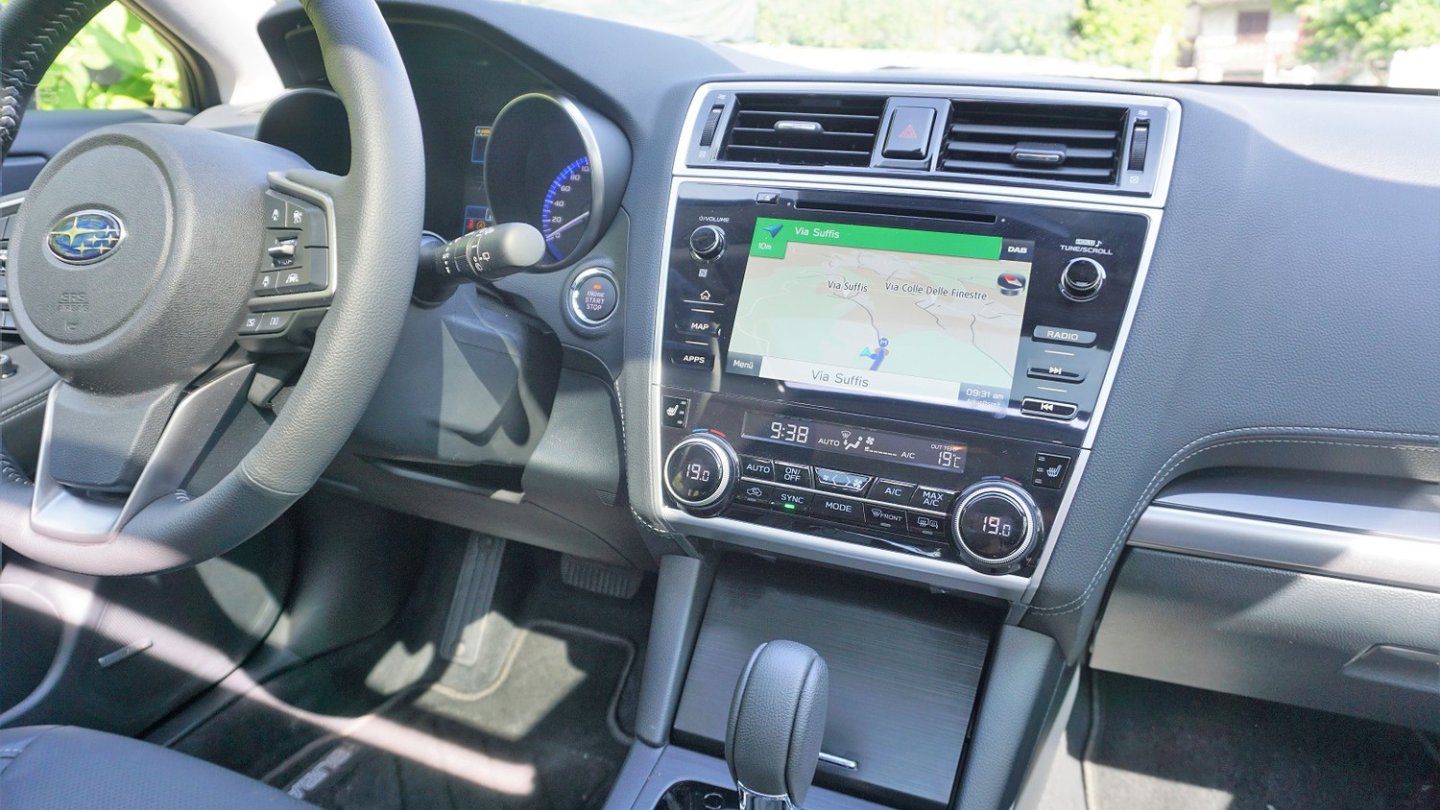 Neues Infotainmentsystem mit acht Zoll großen Touchscreen.