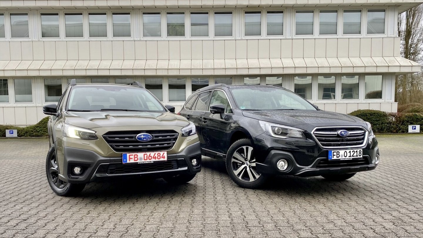 Im direkten Vergleich mit dem Vorgänger erkennt man das neue Design.