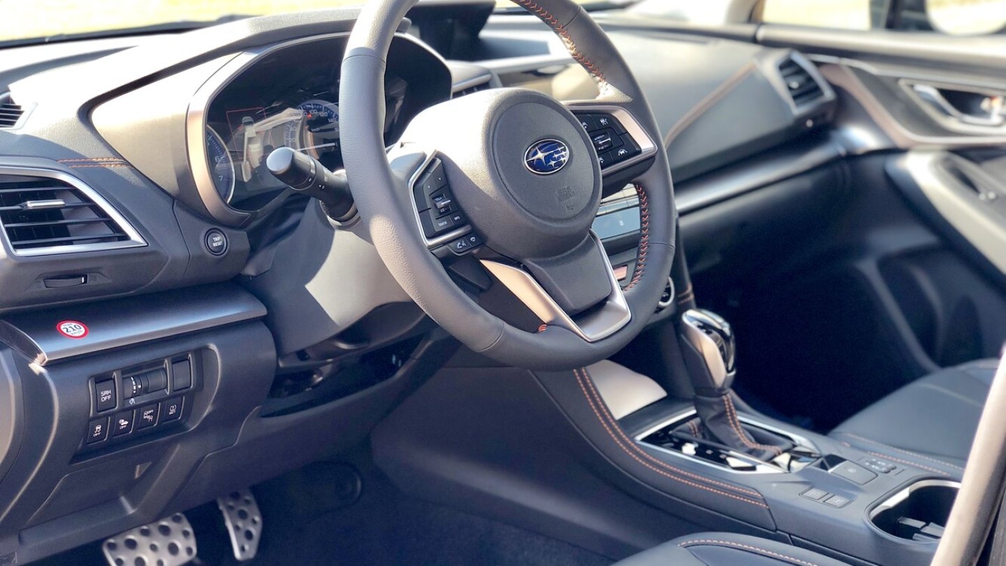 Unverändertes Cockpit im Subaru XV, hier die Topversion Platinum.