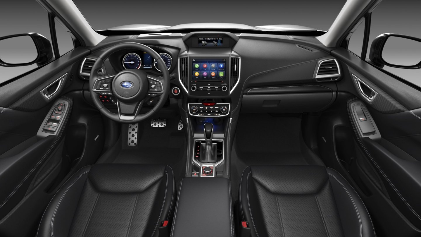 Das Cockpit des neuen Subaru Forester.