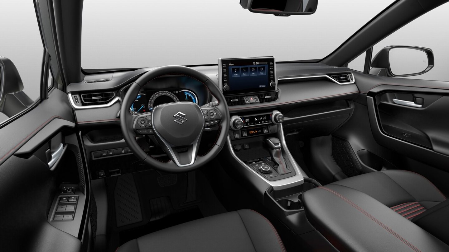 Das Cockpit entspricht dem des Toyota RAV4.