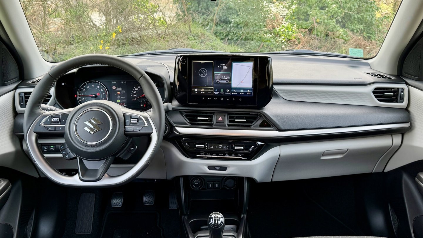 Das Swift-Cockpit ist leicht bedienbar.