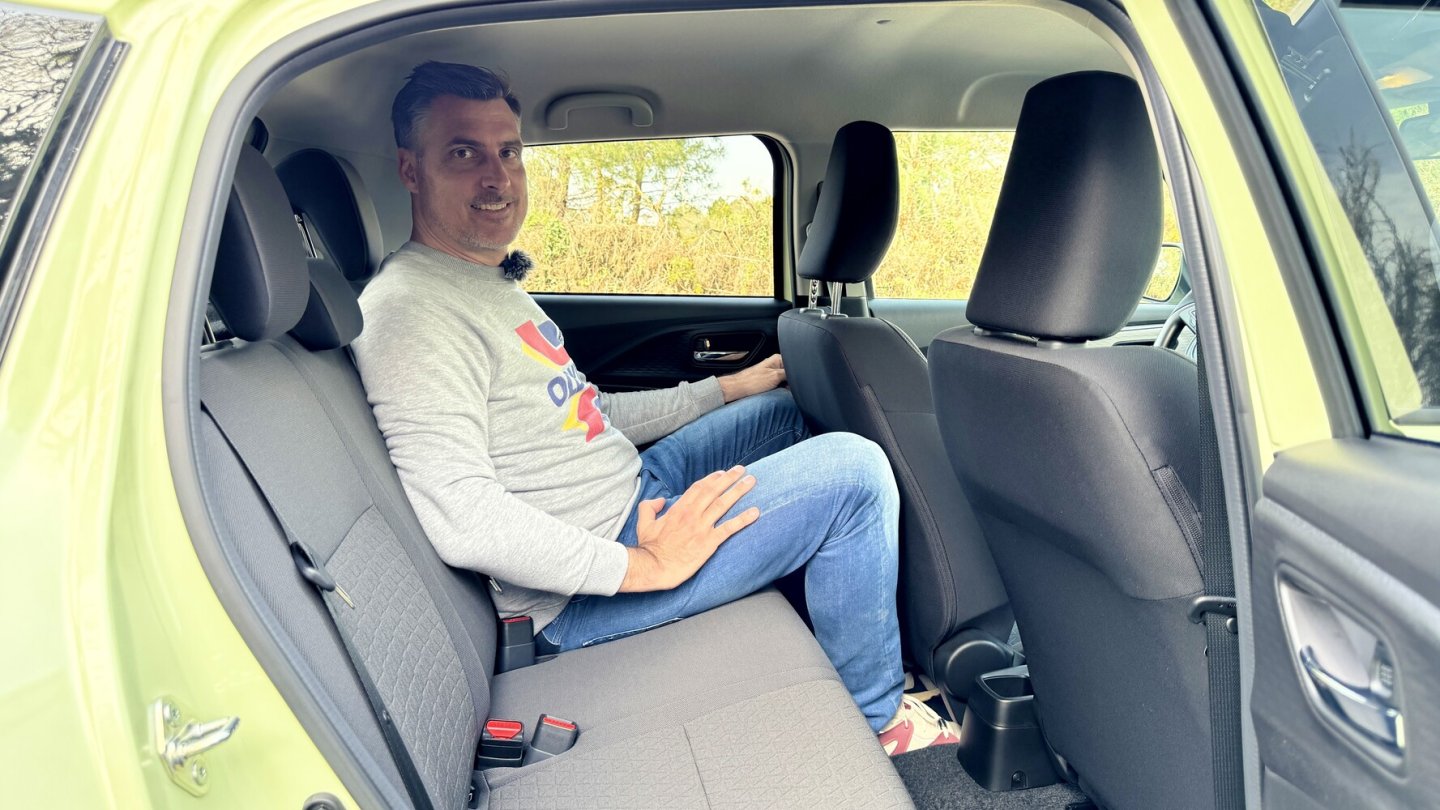 Andere Kleinwagen bieten im Fond deutlich weniger Raum als der Swift.