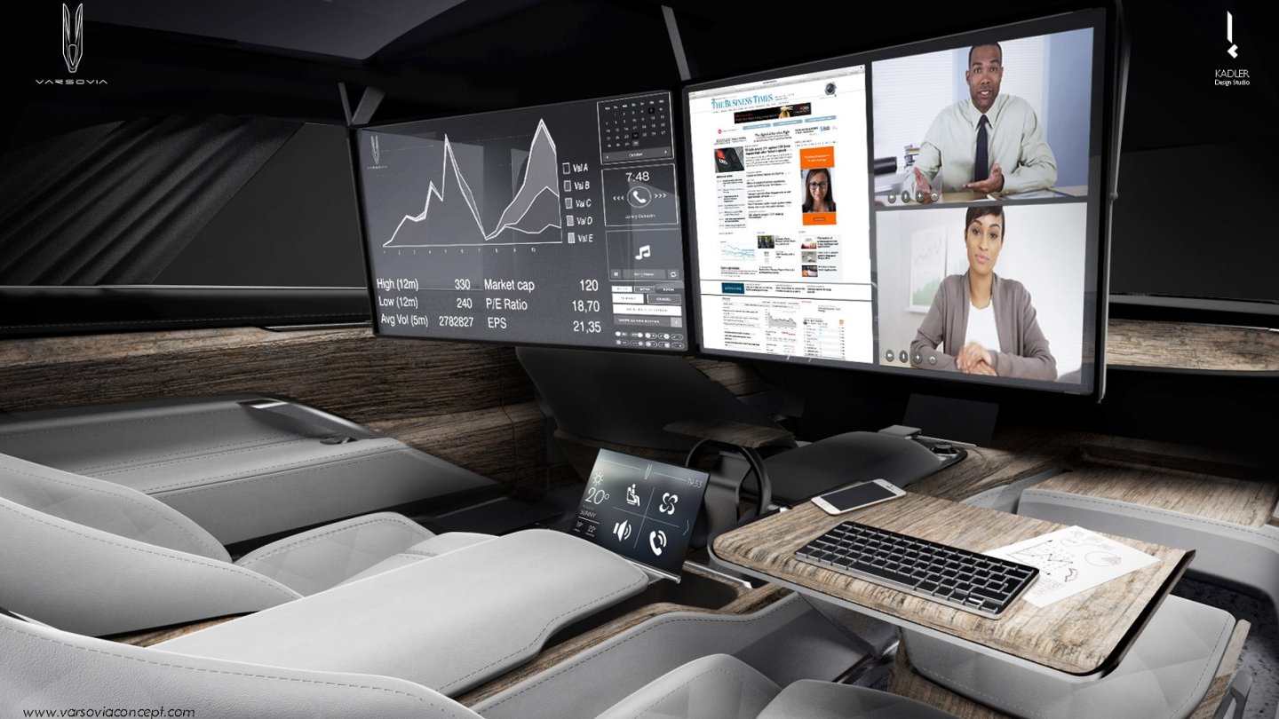 Falls die Welt vor dem Fenster zu klein wird: Zwei 19-Zoll Displays für das Internet.