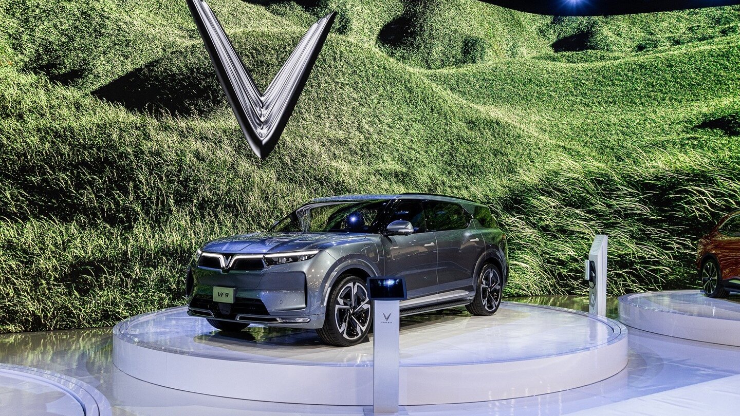 Das Topmodell der Marke heißt VinFast VF 9.