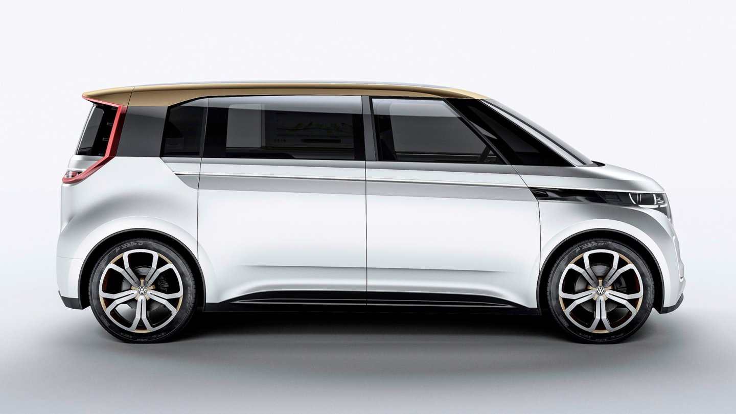 Hier mal der BUDD-e im Profil...