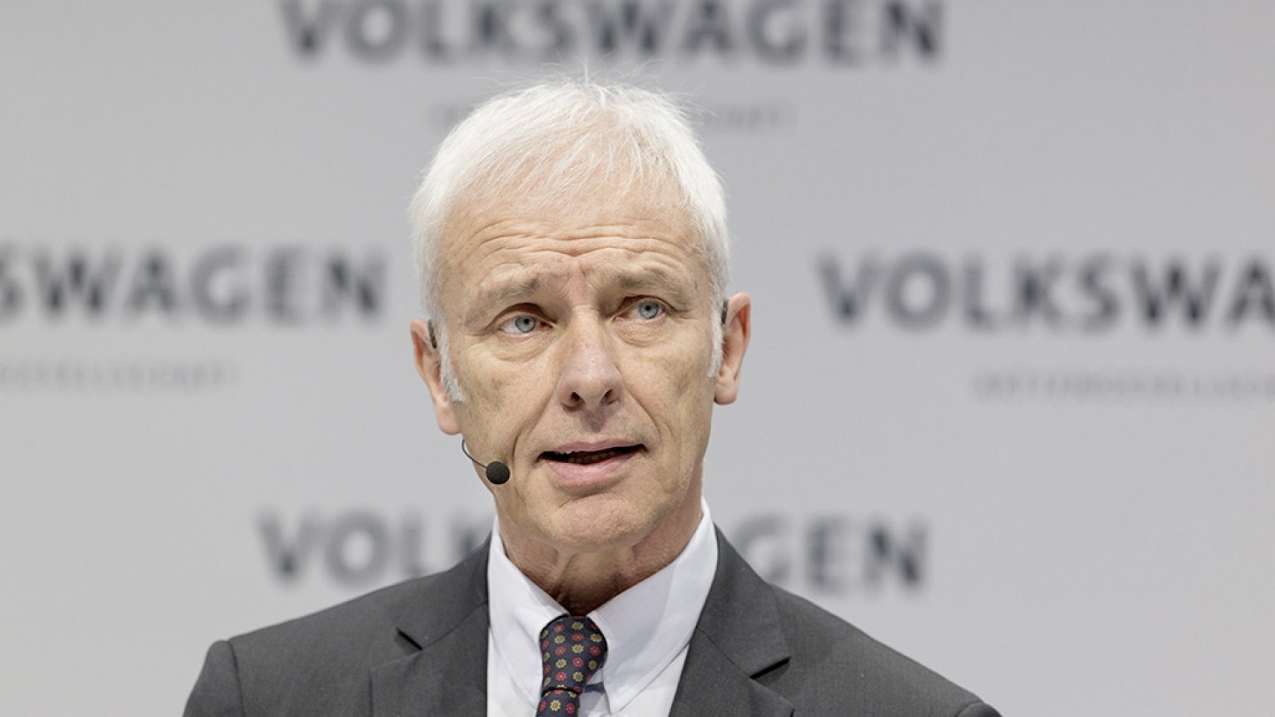 Aller Elektro-Euphorie zum Trotz propagiert Volkswagen-Konzernchef Matthias Müller auch weiterhin den Verbrenner.