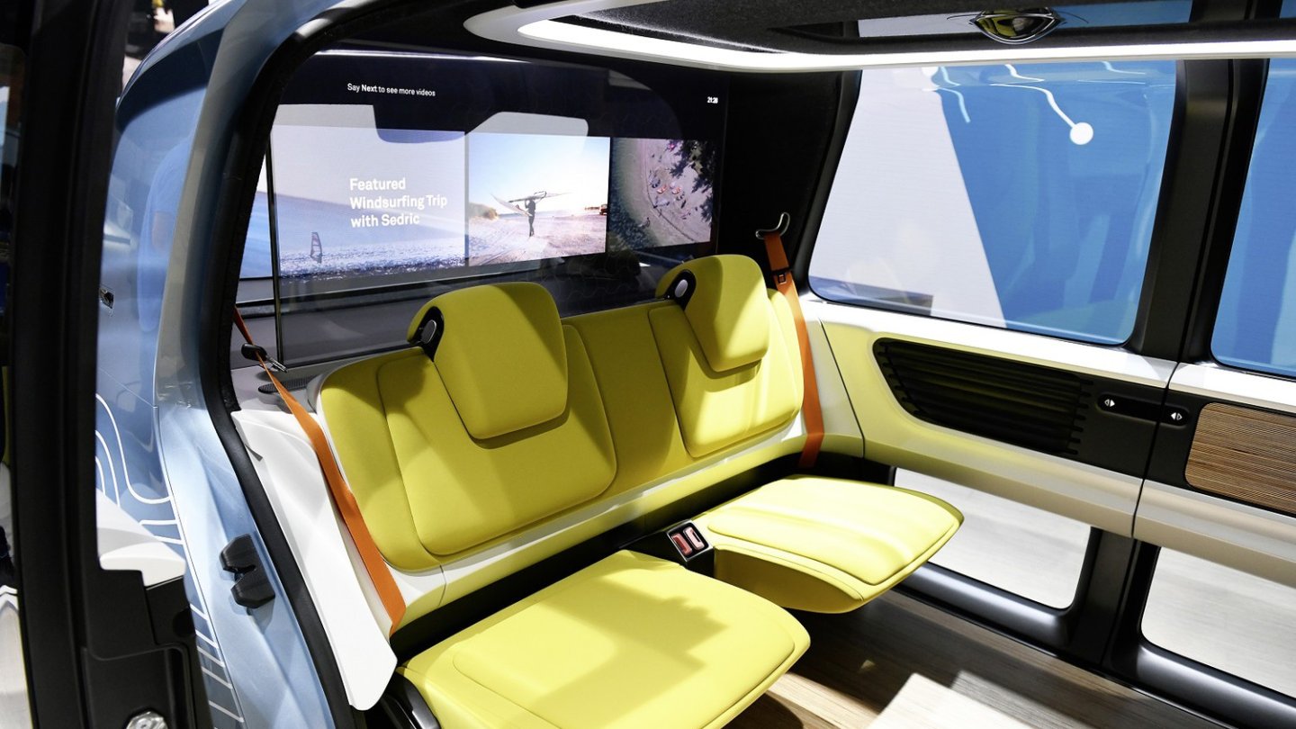 Wind- und Wetterinfos auf dem Displays im Sedric Active.